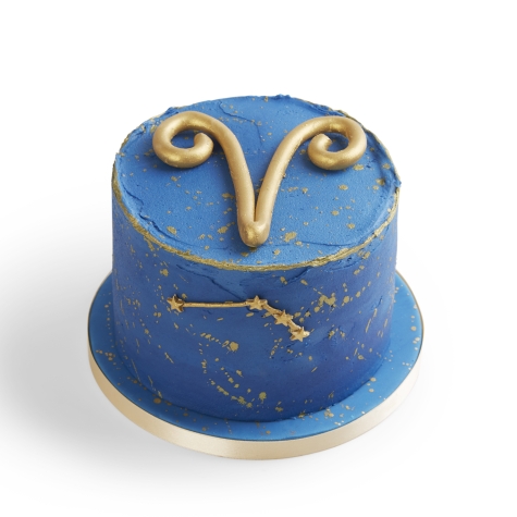 Zodiac Galaxy Cake