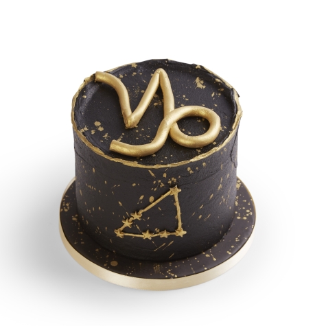 Zodiac Midnight Sky Cake