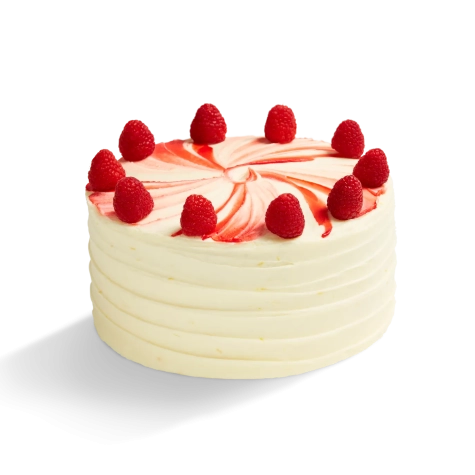 Lemon Raspberry Ripple Cake